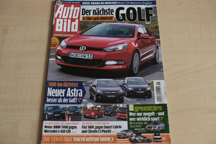 Deckblatt Auto Bild (41/2009)